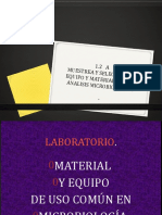 Material y equipo para microbiología