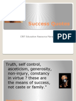 Success Quotes: CFBT Education Resource Management PVT LTD Hyderabad