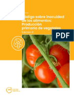 Código SQF sobre inocuidad de vegetales edición 9