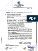 DM No. 622, S. 2021 - Reiteration On The Conduct of The SGP Elections For SY 2021-2022 at The School, District, Area and Division Federation Levels