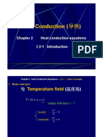 Heat Conduction (导热) : Chapter 2 Heat conduction equations Chapter 2 Heat conduction equations