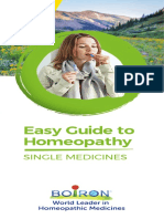 2020 Easy Guide To Homeopathy - Single Medicines