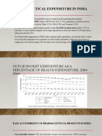 Pharmaceutical Expenditure in India