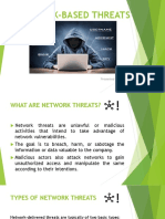Network-Based Threats: Presented by Group 3