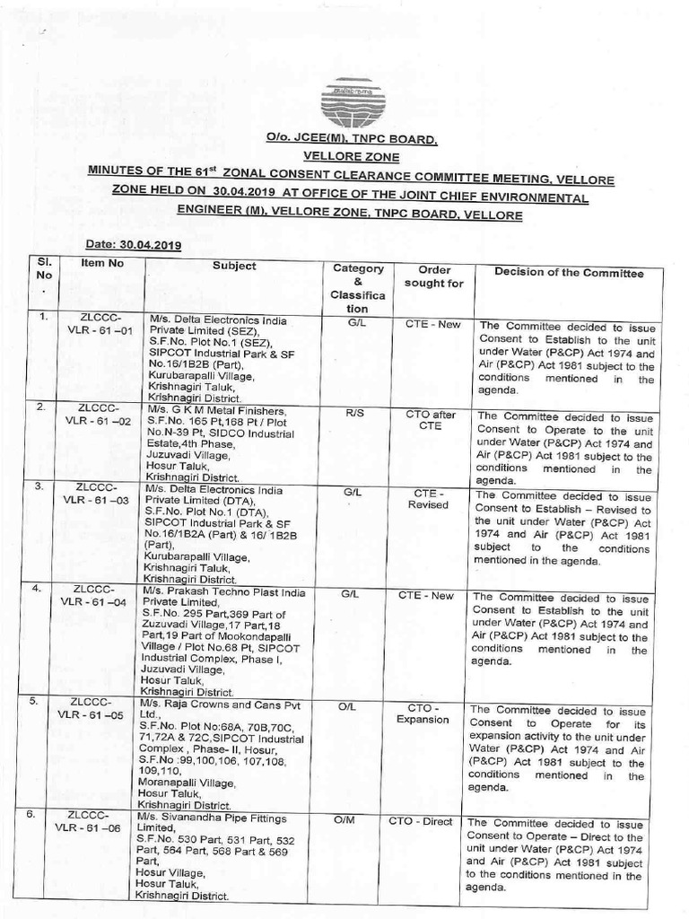 Krishnagiri TNPCB PDF