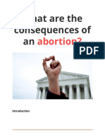 What Are The Consequences of An Abortion?