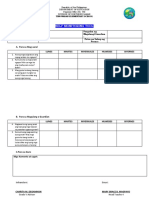 Self Monitoring Tool