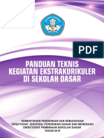 Panduan Teknis Kegiatan Ekstrakurikuler Di SD