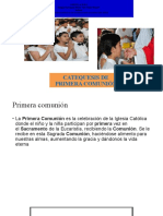 Catequesis de Primera Comunión