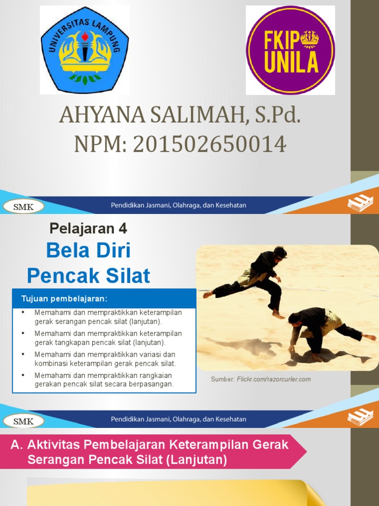 Pencak Silat Techniques PDF