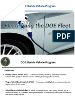 DOE Electric Vehicle Program