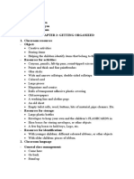 Summerize Chapter 2 and 3 Language in Primary Classroom