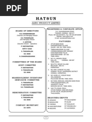 hatsun corporate office