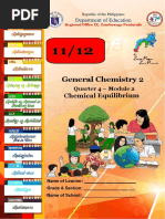 General Chemistry Q4 M2-Chemical-Equilibrium