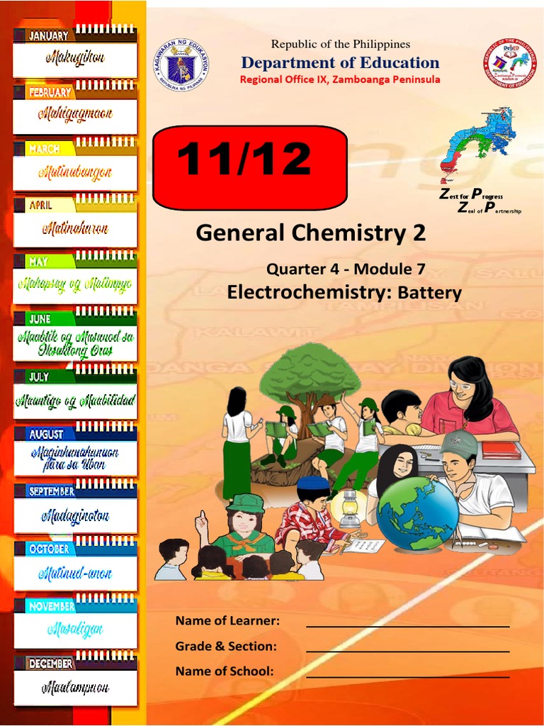 General Chemistry 2 Electrochemistry PDF Rechargeable Battery