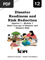 DRR Module 1: Disaster Concepts | PDF | Hazards | Natural Disasters