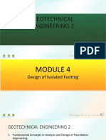 MTPPT4 - Design of Isolated Footing