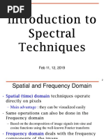 Spectral Techniques