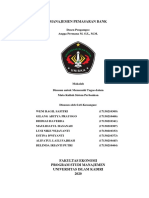 Makalah Manajemen Pemasaran Bank Kelompok 1 6A8 Keuangan PDF