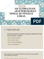 Globalisasi Tingkat Lokal