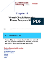 Virtual-Circuit Networks: Frame Relay and ATM