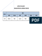 Jadwal Pelajaran Mdta Al-Hikmah 2 2021 2022