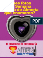 III Concurso Fotográfico Enamorados de Almería