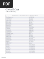 Mastercard Global Service Numbers List | PDF | Written Communication ...