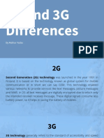 Differences Between 2G and 3G Networks