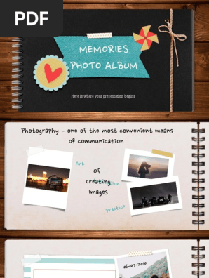 Memories Photo Album by Slidesgo 2