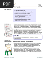 Sample Emergent Writing Lesson