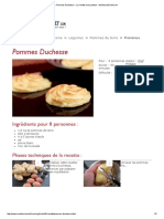 Pommes Duchesse - La Recette Avec Photos - MeilleurduChef
