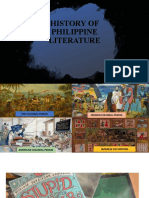 History of Philippine Literature