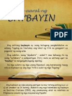 PNTK Week 3 Pag-Aaral NG Baybayin
