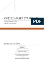 Marka Strateji̇leri̇