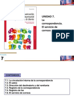 TEMA 7. LIBROS REGISTRO CORRESPONDENCIA