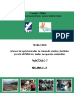 NICARAGUA: Manual de oportunidades de mercado viables y factibles para la MIPYME del sector pesquerías sostenibles 