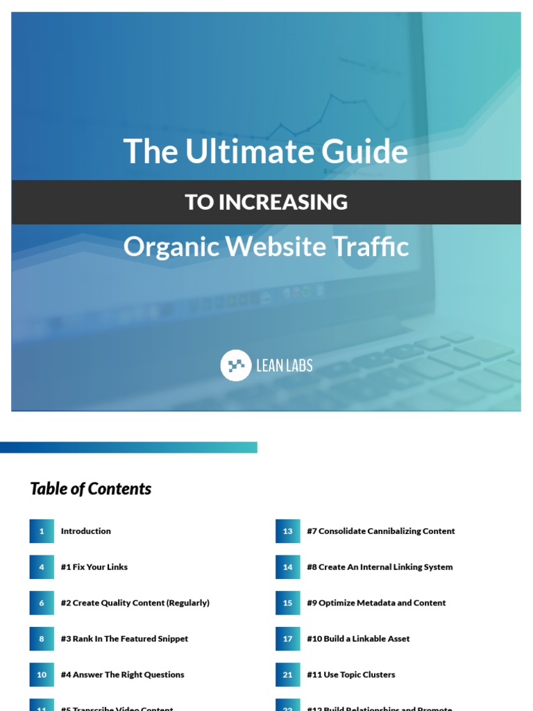 Boost Organic Traffic with SEO Tactics | PDF | Search Engine ...
