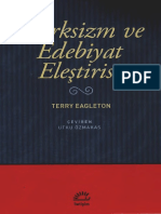 Terry Eagleton - Marksizm Ve Edebiyat Eleştirisi