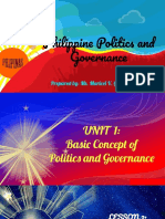 Philippine Politics and Governance: Prepared By: Ms. Maricel V. Gallardo, LPT