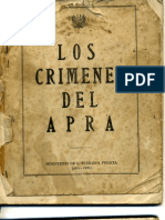 1949. Los crimenes del APRA