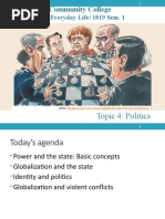 HKU SPACE Community College: Topic 4: Politics