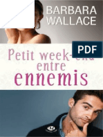 Petit Week End Entre Ennemis - Barbara Wallace