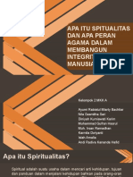 A - Kelompok 2 - Spritualitas Dan Integrasi Agama - Filsafat Eksistensi Manusia 2020
