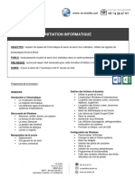 Formation Initiation Informatique