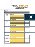 Manual Timesheet