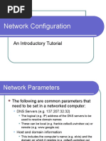 Network Configuration: An Introductory Tutorial