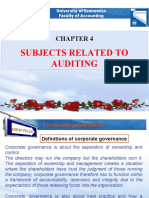 Chapter 4 - Subjets Related To Auditing