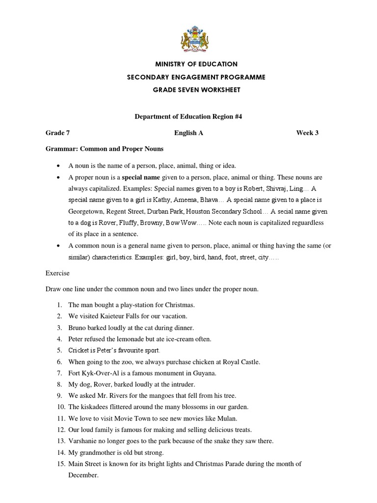 Grade 7 English Language Week 3 | PDF | Linguistic Morphology ...