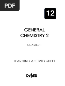 SHS General Chemistry 2